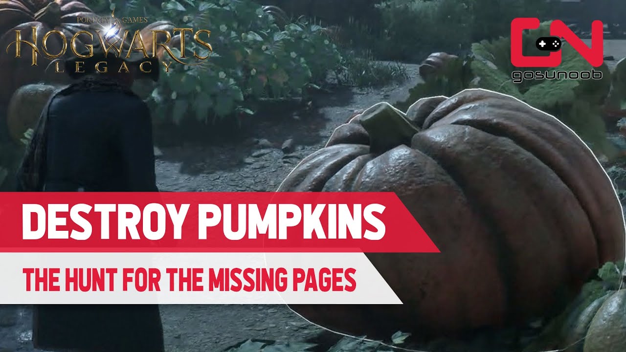 How to Destroy the Pumpkins to Find the Head Hogwarts Legacy The Hunt
