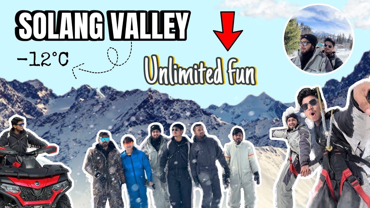 Full Masti in Solang Valley😍 || Manali Part 2