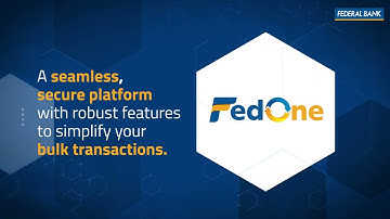 Effortlessly Make Bulk Payments with FedOne. Federal Bank