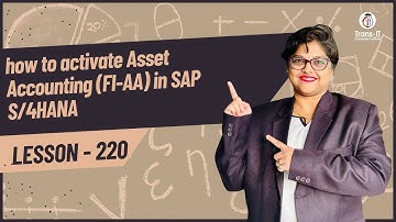 #lecture 220: how to activate Asset Accounting (FI-AA) in SAP S/4HANA