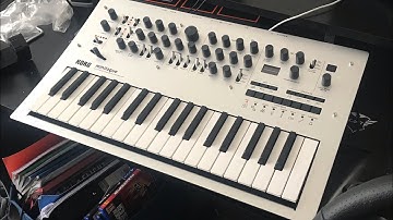 Korg minilogue tutorial how to use sequencer
