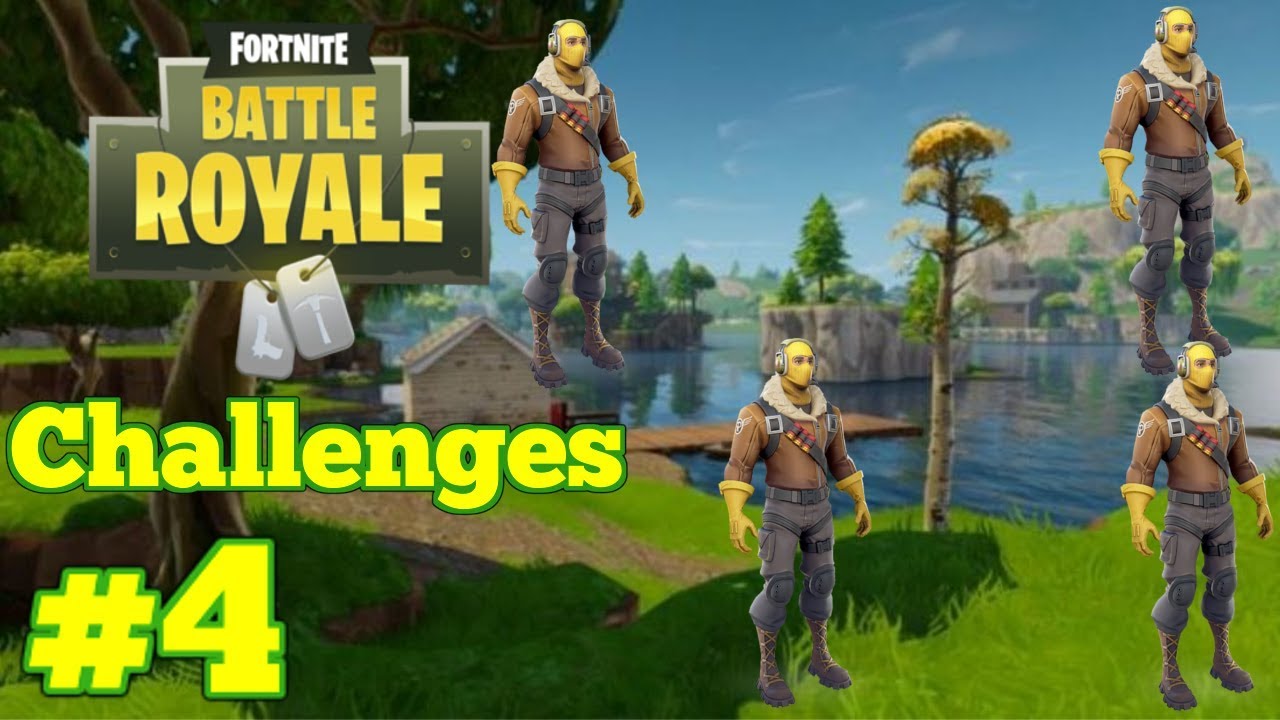 Fortnite challenges 4 Separert squad YouTube