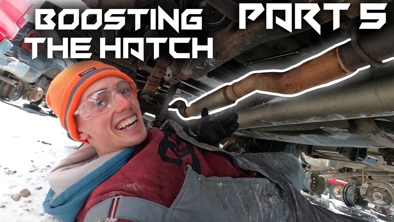 How to TURBO a Honda Civic (D16Y7) *PT. 5* I GOT A 3" JUNKYARD TRUCK