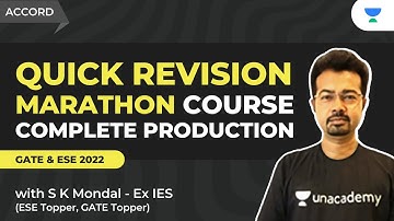 Quick Revision - Marathon Course - Complete Production  !!!!!!!!! S K Mondal (Ex-IES)