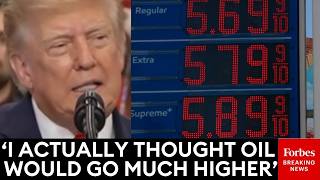 'We Just Had The Best Numbers': Trump Recalls $1.95 Gas Before Iran War—But Says Iran Was Near Nukes