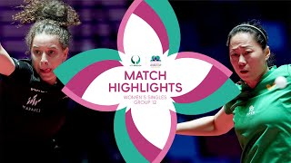 Hana Goda vs Fu Yu | WS Group 12 | ITTF Men's and Women's World Cup Macao 2024