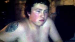 Matthew does the cinnamon challenge
