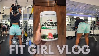FIT GIRL VLOG DO I WANT TO STAY THICK OR CUT Full Body Workout I GOT MY OWN GYM SPACE