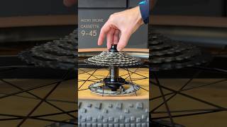 Adjust Shimano Cassette 9-45 on a  Micro Spline body 🔥 #mtb