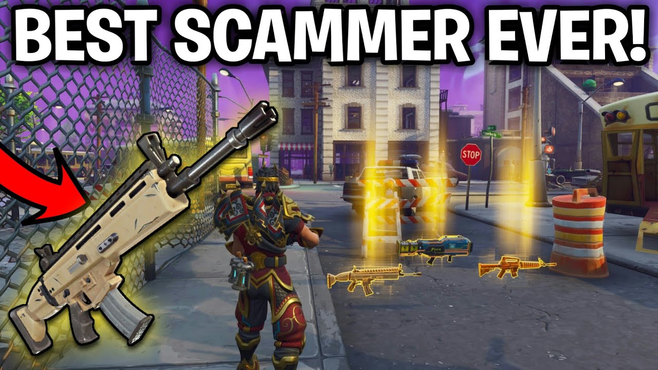 Worlds Best Pro Scammer Scams Himself! (Scammer Gets Scammed) Fortnite ...