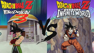 Father versus Son! - DBZ Budokai 3/Infinite World comparison