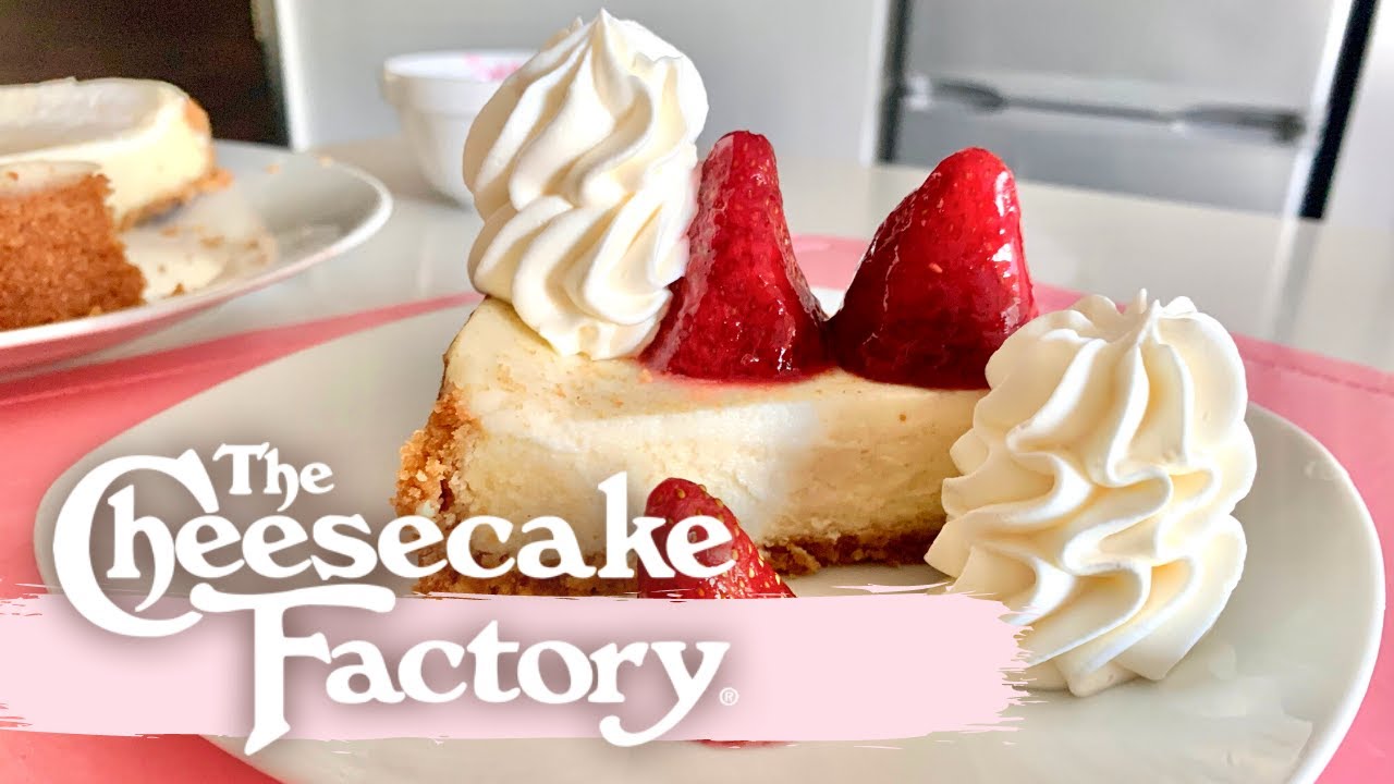 New York Cheesecake al estilo Cheesecake factory ! YouTube