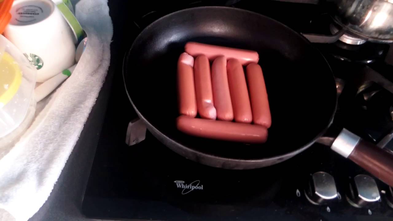 How to fry sausages YouTube