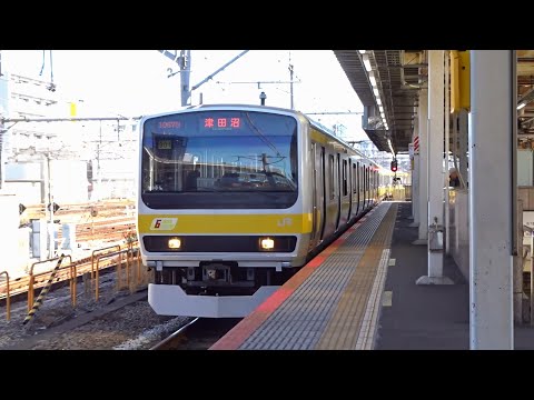 【E231系900番台車内展望】モハE231-901　中野→東中野【JR中央・総武緩行線】