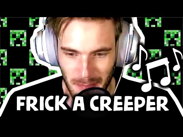 Pewdiepie Party In Backyard Frick A Creeper Blip Blop Remix Lyrics Genius Lyrics - creeper aw man roblox id roblox music code youtube