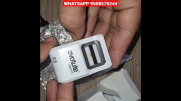 Bluetooth Finger Scanner Device, Bluetooth Biometric Device, Evolute identi5 Biometric Device Order