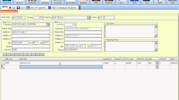 Shipping Order Partial Shipment Print