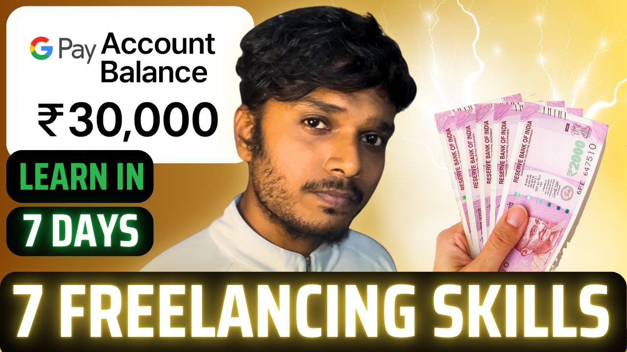 7 Freelancing Skills That Can Make You Money in Just a Week!