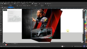 How to Create Professional Sport Poster Design - #Coreldraw Tutorials