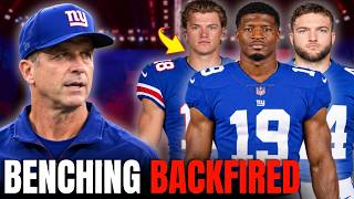 Giants’ UGLY Loss Just Made Harbaugh’s Next Decision HARDER!