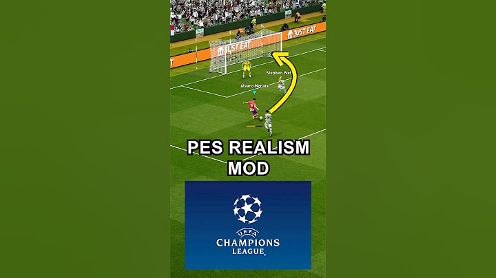 PES Goal Realism Mod #shorts #football #efootball #pes