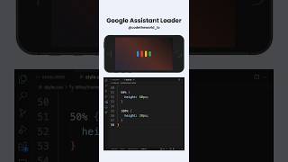 Google Assistant Loader#codetheworld #programmer #programming #developer  #computerscience #code