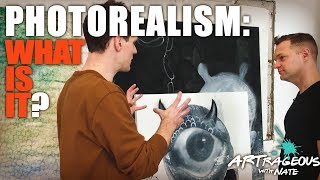 The Art Of Optical Illusion Photorealism Painting Artrageous With Nate