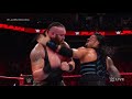 Roman Reigns vs. Braun Strowman - Last Man Standing Match: Raw, Aug. 7, 2017
