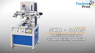 Multi Colour CNC Servo Screen Printing Machine for Thin Wall,  Paper & Disposable Container in India