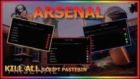 [NEW!] The *BEST* Arsenal Script! *AIMBOT* (Pastebin 2023) Broke Arsenal