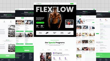 Build & Deploy Modern Fitness Website with Next.js 15, Tailwind CSS, Shadcn UI & AOS Animation
