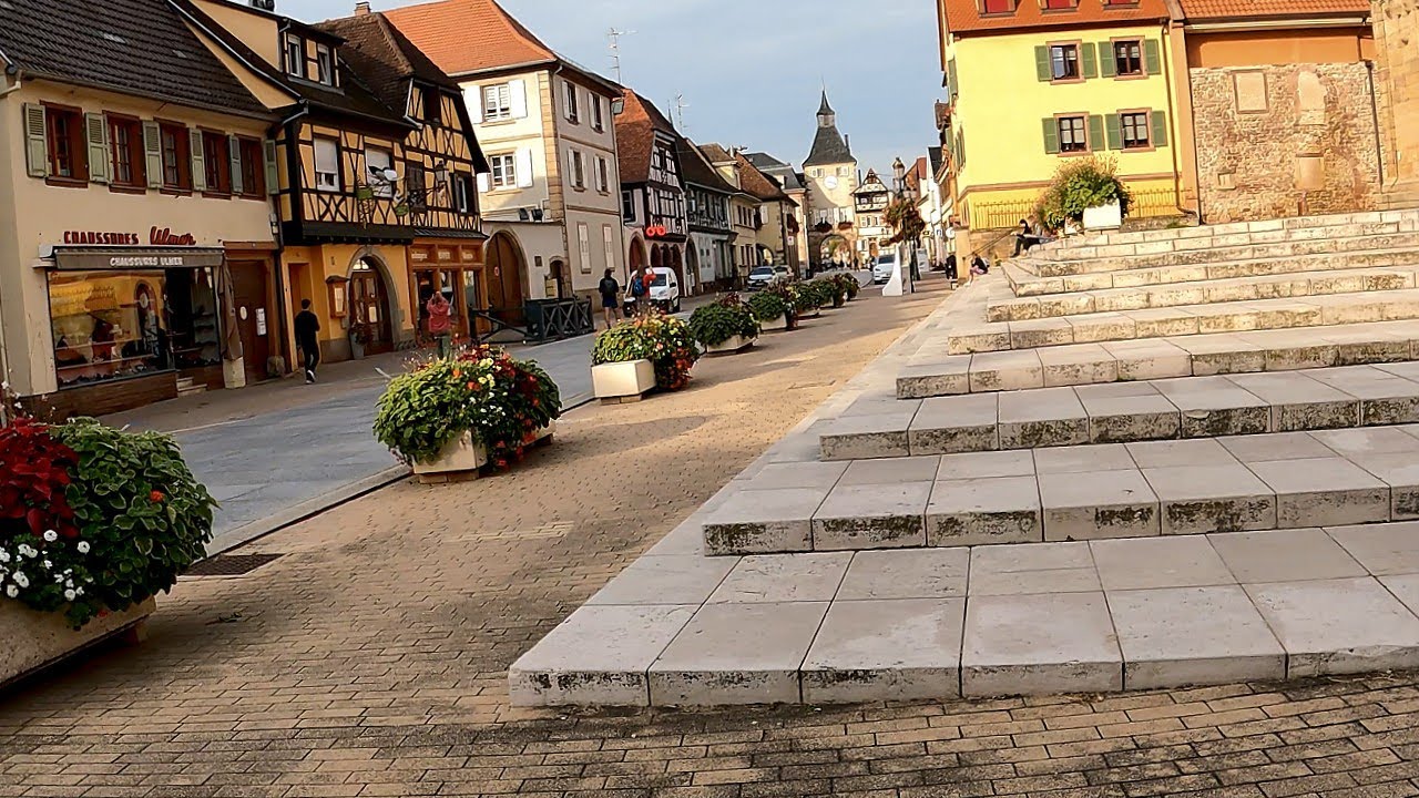 A walk through Rosheim, France