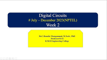 Digital Circuits - NPTEL Course : Week 2 Assignment solution