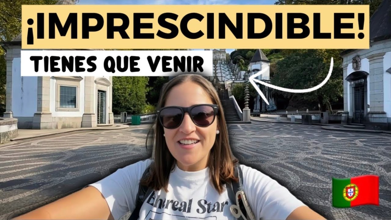 No te vayas del NORTE de PORTUGAL sin ver ESTO 🇵🇹 (Bom Jesus y Barcelos)