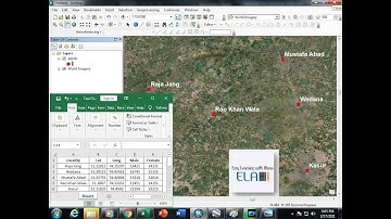 Importing excel coordinates to ArcGIS