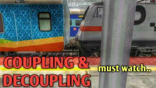 COUPLING & DECOUPLING (MUST WATCH!!) - INDIAN TRAIN SIMULATOR