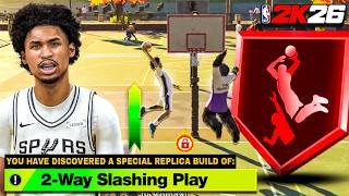This 6’6 "2-WAY SLASHING PLAYMAKER" BUILD is UNSTOPPABLE MENACE in NBA 2K26! INSANE CONTACT DUNKS