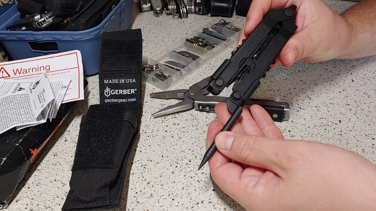 Ремонт и болтовня про мультитулы - саперный Gerber MP600 DET, Leatherman Curl, Victorinox Outrider