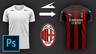 Speed Art // AC Milan Concept Jersey screenshot 3