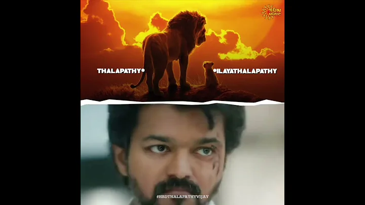 Kollywood-yin Thalapathy! Engal nenjin Athipathy! | #thalapathyvijay #sunmusic #shorts