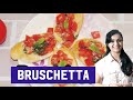 Tomato basil bruschetta  italian bruschetta recipe  italian appetizer recipe by priyanka rattawa