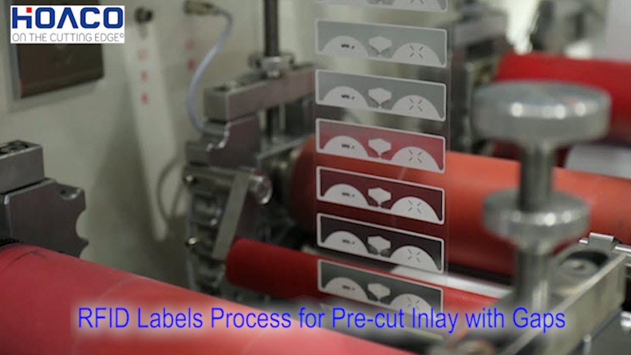 RDC Process for RFID Labels with Pre-cut Inlays - YouTube