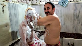 HE SAID: THIS IS ALL NORMAL HERE, SIR! | The REAL TURKISH SAUNA Hamam Experience | Istanbul Turkey🇹🇷