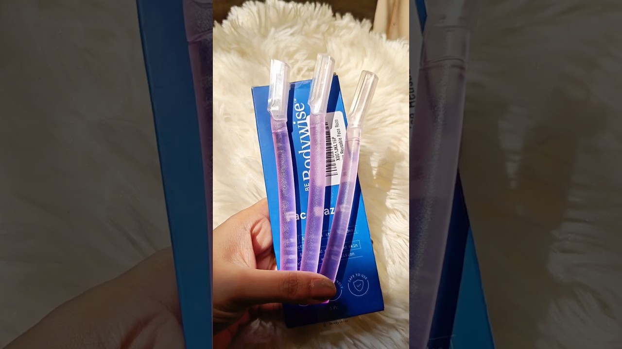 🐼Eyebrow✅face Razor🌹tips hack🫰🏻| 🩷Beauty hacks🩷 