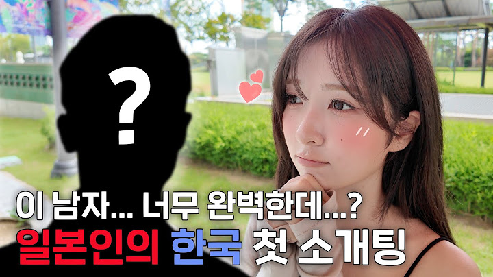 Japanese woman on a blind date with a perfect Korean man, but what was the shocking twist? | Japa...