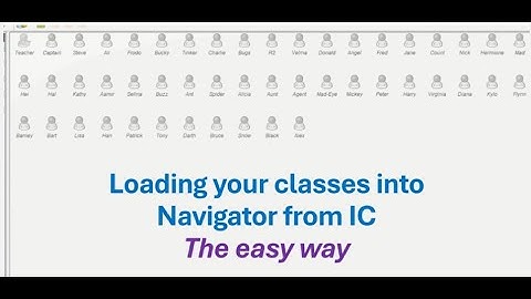 TI-Navigator Rosters Using Instructional Side on Infinite Campus