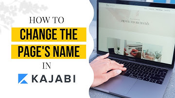 How to Change the Name and URL of Kajabi Pages