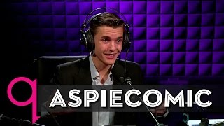 'AspieComic' Michael McCreary in studio q