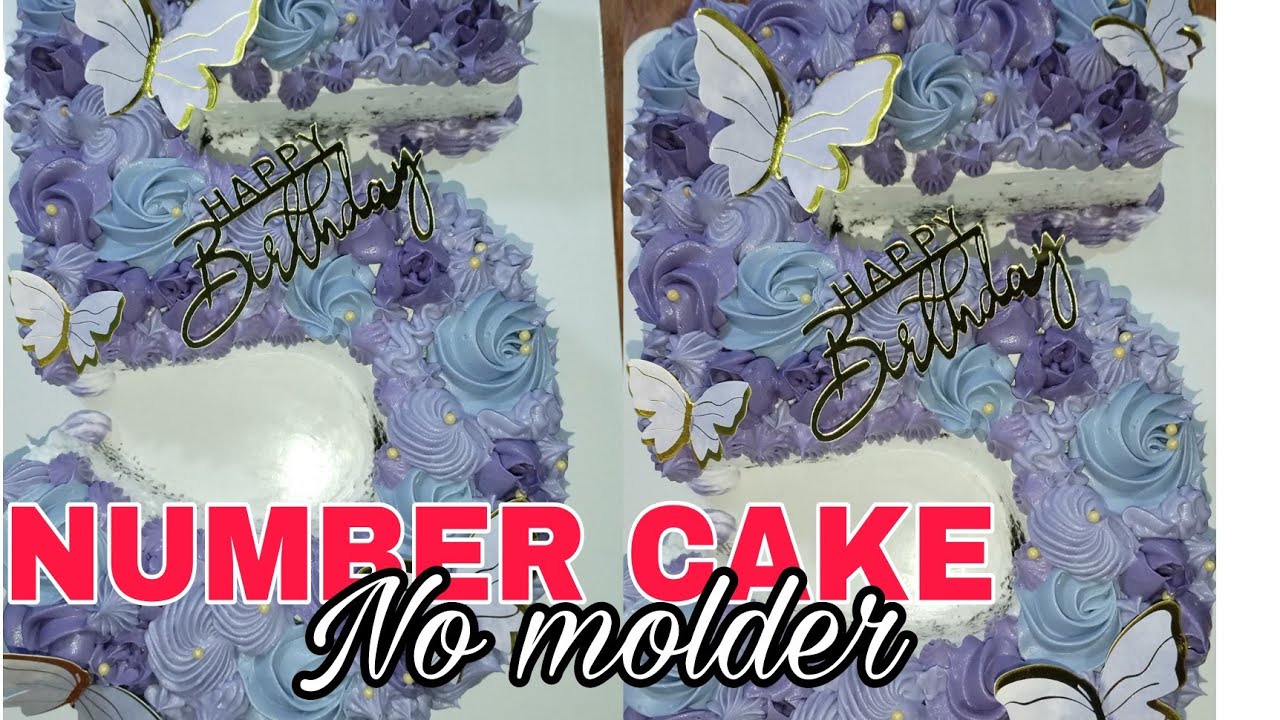 TUTORIAL HOW TO MAKE NUMBER 5 CAKE WITHOUT MOLDER numbercake tutorial-how-to-make-number-5-cake-without-molder-numbercake