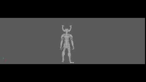 Demon Prince Idle Animation